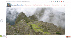 Desktop Screenshot of peruconn.com